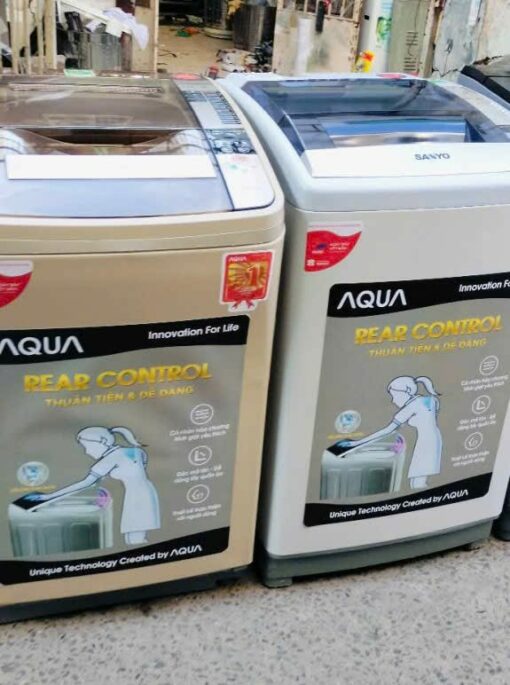 Máy giặt cũ Sanyo 7kg mới đẹp - Ảnh 2