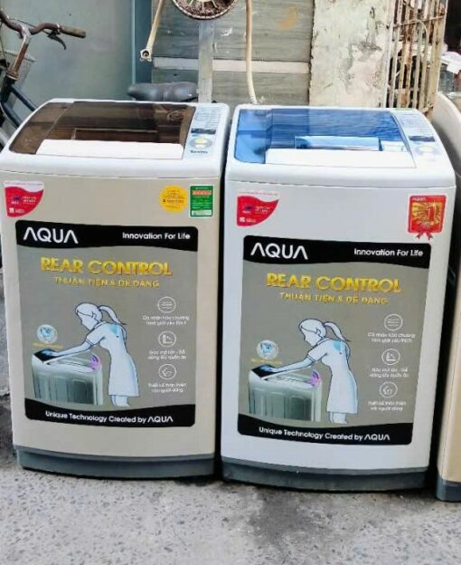 Máy giặt cũ Sanyo 7kg mới đẹp - Ảnh 3