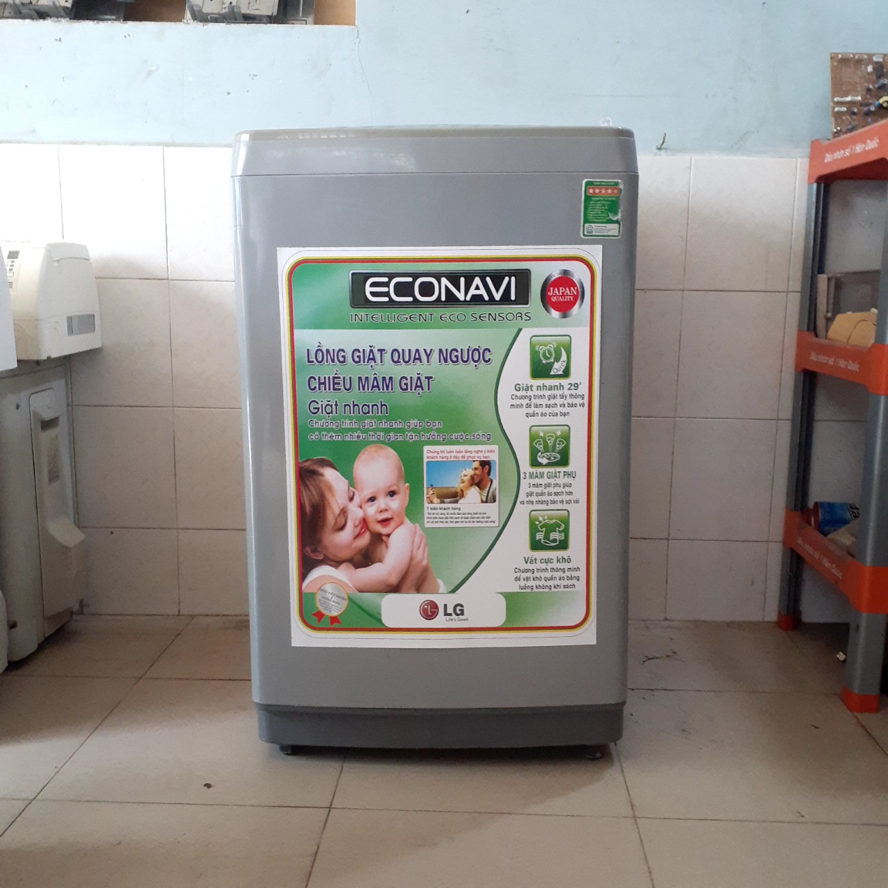 Máy giặt LG 8kg - Ảnh 3