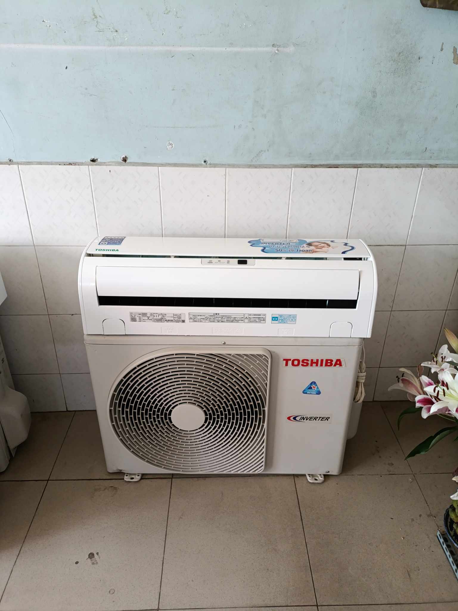 Máy lạnh Toshiba nội địa nhật 1.5 Hp R410A - Ảnh 2