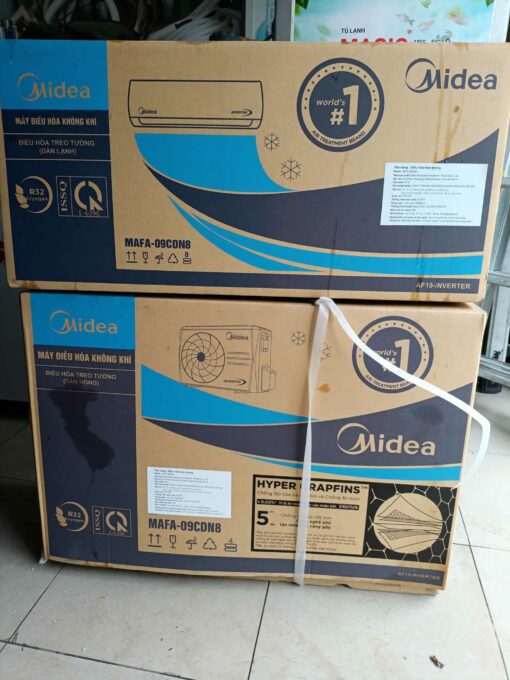 Máy lạnh Midea inverter 1 ngựa new 99% - Ảnh 3
