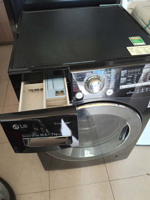 398 - Máy giặt Lg inverter giặt 10,5kg sấy 7kg - Ảnh 3