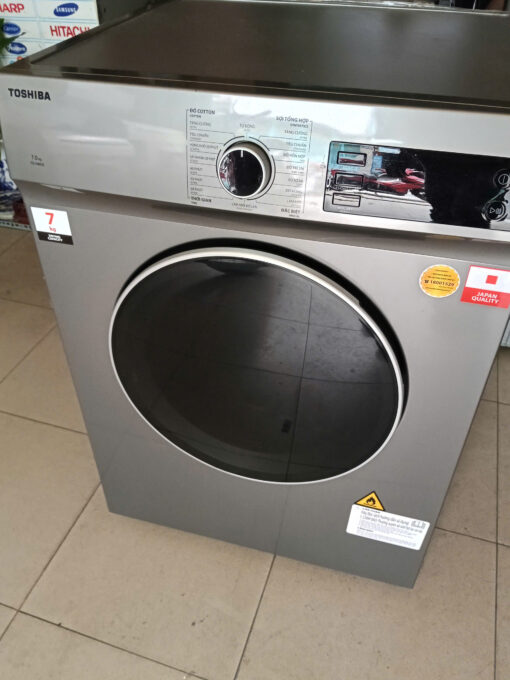 Máy sấy Toshiba 7kg DT-H80SE còn mới - Ảnh 3