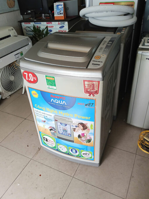 390 - Máy giặt Sanyo 7kg - Ảnh 3