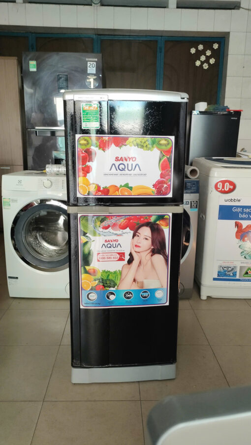 387 - Tủ lạnh sanyo 120 lít