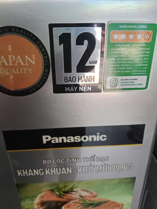 381- Tủ lạnh Panasonic inverter 170 lít - Ảnh 4