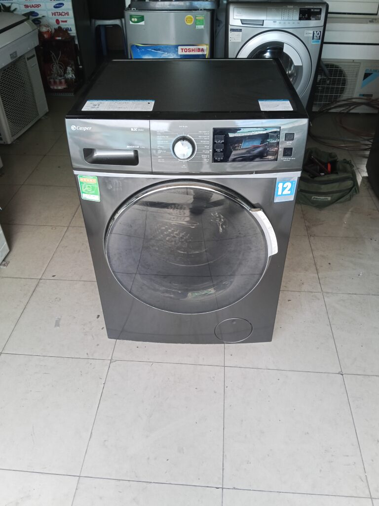 Máy giặt cũ casper inverter 9kg