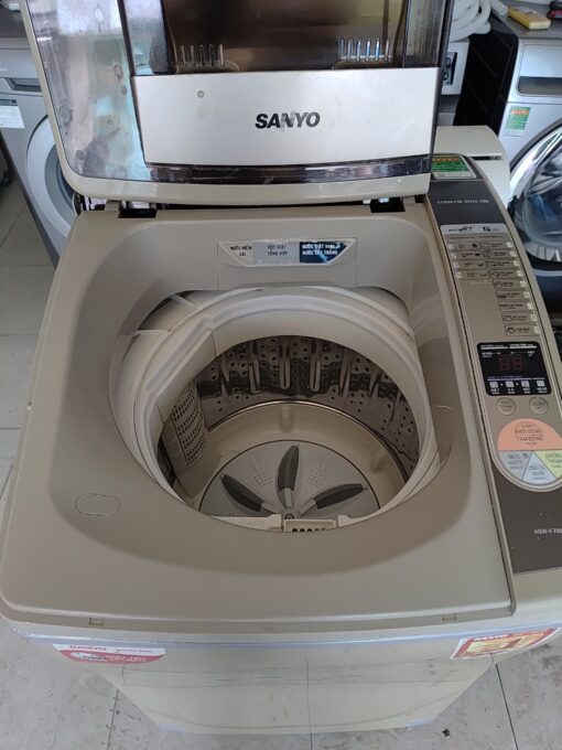 373 - Máy giặt Sanyo 7kg xài tốt - Ảnh 2