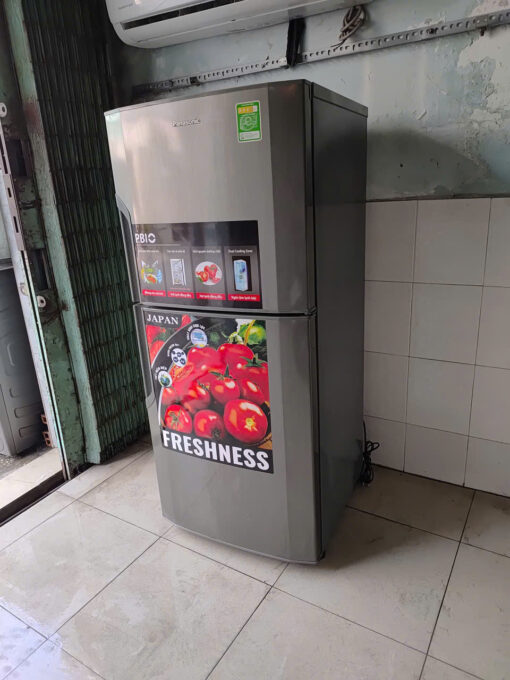 376 - Tủ lạnh Panasonic 152 lít , chạy êm nhẹ điện - Ảnh 3